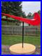 Vintage-Nike-Red-Swoosh-Advertising-Store-Display-Stand-with-Natural-Wood-Base-01-vgne