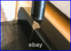 Vintage Nike Store Display Director's Chair Telescope Casual Wood Black