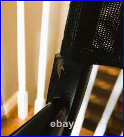 Vintage Nike Store Display Director's Chair Telescope Casual Wood Black