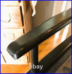 Vintage Nike Store Display Director's Chair Telescope Casual Wood Black