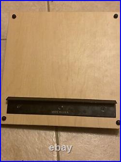 Vintage Nike Store Promo Display Sign Wood 10.5 X 10.5 Swoosh Check