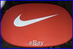 Vintage Nike Swoosh Just Do It Store Display Bench Chair Seat Mancave Rare Find