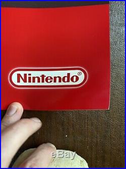 Vintage Nintendo N64 Zelda Majoras Mask Twin Towers 37x49 Store Display Sign