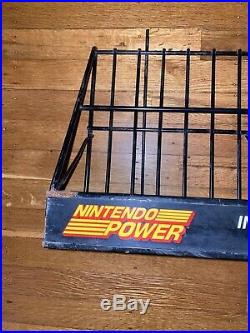 Vintage Nintendo Power Magazine Store Display Rack Sign M25C M Series NES SNES