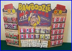 Vintage Novelty Store Display Card BAMBOOZLE TRICK MATCHES Novelty Toys 1950s