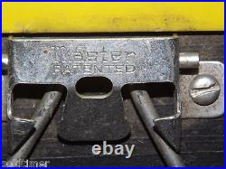 Vintage Old Lock Master Padlock Security Store Counter & Wall Display