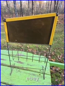 Vintage Original Baker Paint Brush Countertop Store Display