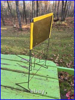 Vintage Original Baker Paint Brush Countertop Store Display