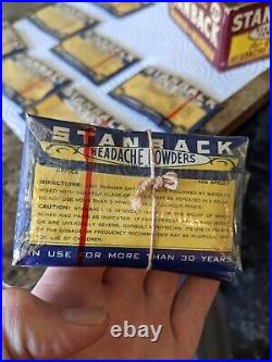 Vintage Original Cardboard Countertop Display Box Stanback Medicine