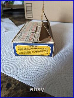 Vintage Original New Old Stock Zerbst's Capsules Cardboard Countertop Display