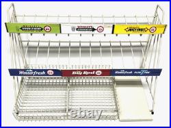 Vintage Original Wrigley's Gum Advertising Store Display Rack Metal B & G Bar