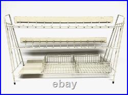 Vintage Original Wrigley's Gum Advertising Store Display Rack Metal B & G Bar
