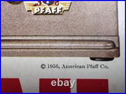 Vintage PFAFF 332 Counter Display Sign Advertised in LIFE Cardboard