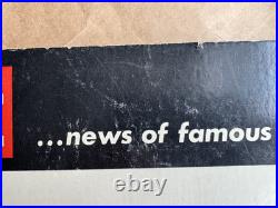 Vintage PFAFF 332 Counter Display Sign Advertised in LIFE Cardboard