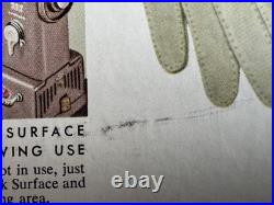 Vintage PFAFF 332 Counter Display Sign Advertised in LIFE Cardboard