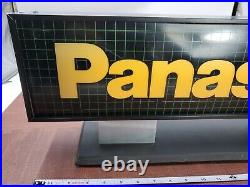 Vintage Panasonic Display Light Up Sign