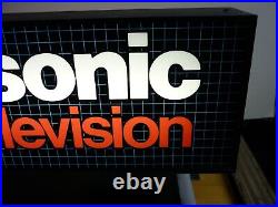 Vintage Panasonic Display Lighted Sign