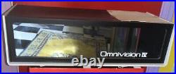 Vintage Panasonic Omnivision VHS Light Up Store Display Box Sign LS-2 Very Rare