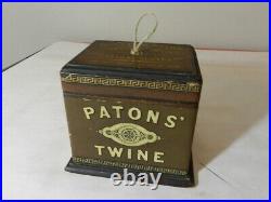 Vintage Patons' Twine Store Display- Vintage Advertising Dispenser- Scotland