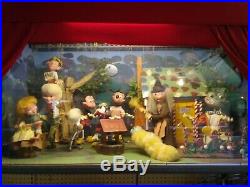 Vintage Pelham Puppets Animated Store Display WORKS! Mickey Mouse Scary Witch