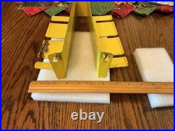 Vintage Peterson Vise Grip Store Display, Yellow Metal Wall Rack, Dewitt, NE, used
