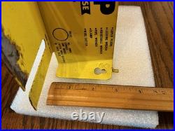 Vintage Peterson Vise Grip Store Display, Yellow Metal Wall Rack, Dewitt, NE, used