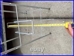 Vintage Plano Tackle Boxes Store Display Rack Advertising Sign Fishing 58