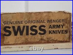 Vintage Precise Wenger Swiss Army Knife Store Display