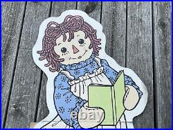 Vintage Promotional Raggedy Ann Book Store Standee Cardboard Cutout (4ft Tall)