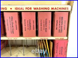 Vintage Putnam Fadeless Dyes Store Display Case Advertising w Original Dye Packs Vintage Putnam Fadeless Dyes Store Display Case Advertising w Original Dye Packs