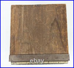 Vintage Quality Biscuit Co. Cookie Store Display Box Glass Door Antique Candy