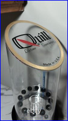 Vintage Quill Pen Holder Rotating Store Display RARE