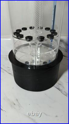 Vintage Quill Pen Holder Rotating Store Display RARE