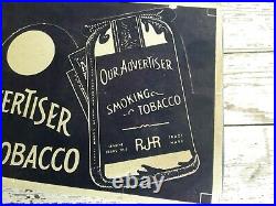 Vintage R. J. Reynolds Our Advertising Tobacco Display General Store