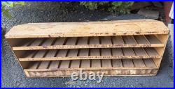 Vintage RARE, CONSO Metal Thread Store Display Box, 19x8x11