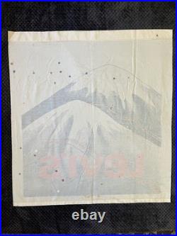 Vintage RARE Levi's Mountain Denim Promotional Store Cloth Banner Collectible
