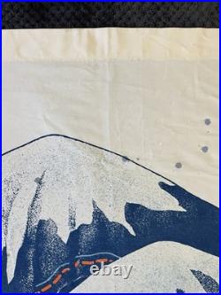 Vintage RARE Levi's Mountain Denim Promotional Store Cloth Banner Collectible