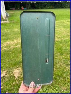 Vintage RCA Batteries Radio TV Store Display Advertising Thermometer Sign