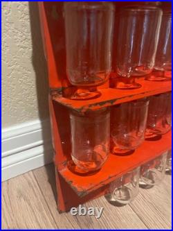 Vintage RCA Electron Tubes Metal Glass Jar Advertising Display