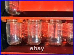 Vintage RCA Electron Tubes Store Display Rack Advertising Metal Sign 14 Jars