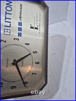 Vintage RCA Litton Jenn-Air Showroom Store Display Advertising Clock DOESNT WORK