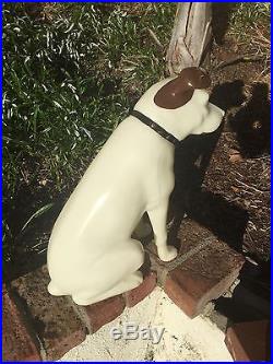 Vintage RCA Victor NIPPER DOG Store Display 19 Inches Tall Incredible Condition