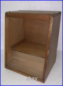 Vintage REVLON Countertop DISPLAY Cabinet case Antique Advertising, Nails