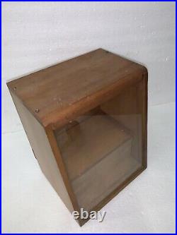 Vintage REVLON Countertop DISPLAY Cabinet case Antique Advertising, Nails