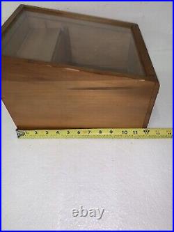 Vintage REVLON Countertop DISPLAY Cabinet case Antique Advertising, Nails