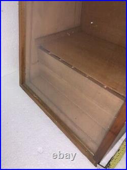 Vintage REVLON Countertop DISPLAY Cabinet case Antique Advertising, Nails