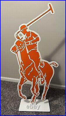 Vintage Ralph Lauren POLO Display Sign + Original Stand