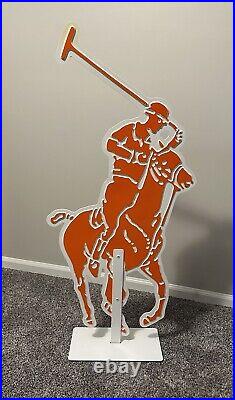 Vintage Ralph Lauren POLO Display Sign + Original Stand