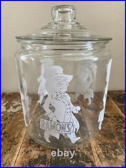 Vintage Ramon's The Little Doctor General/Country Store Glass Counter Bulk Jar