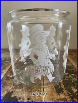 Vintage Ramon's The Little Doctor General/Country Store Glass Counter Bulk Jar